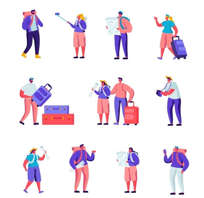 ai矢量旅游素材图片ai矢量模版下载