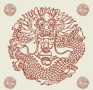 龙图案图片