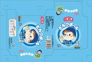 不二家香醇牛奶糖包装图片