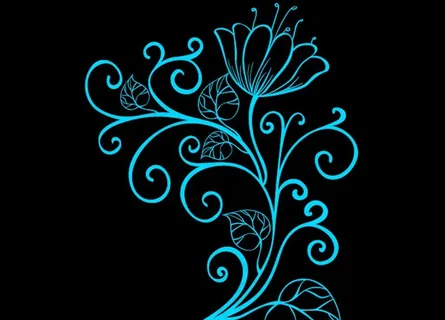 量 线条花纹图片