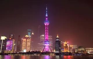 上海外滩夜景图片