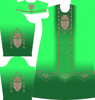 女装裁片 女装定位花 渐变花图片