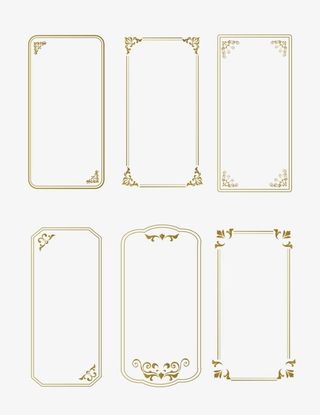 欧式边框标题框图片