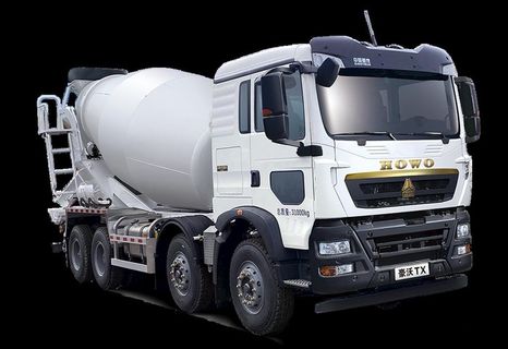 豪沃TX混凝土搅拌运输车图片
