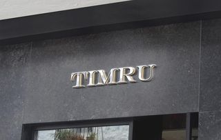 店铺门头招牌样机图片