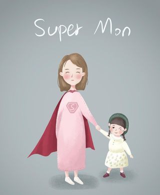 超人妈妈图片