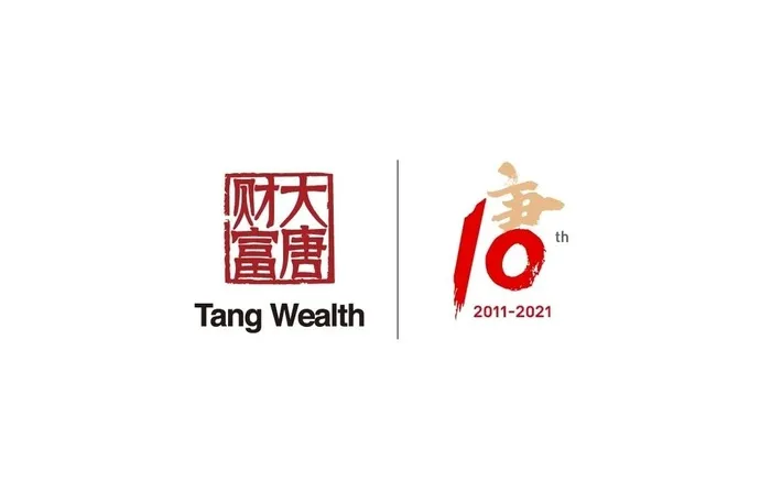 大唐财富十周年LOGO图片ai矢量模版下载