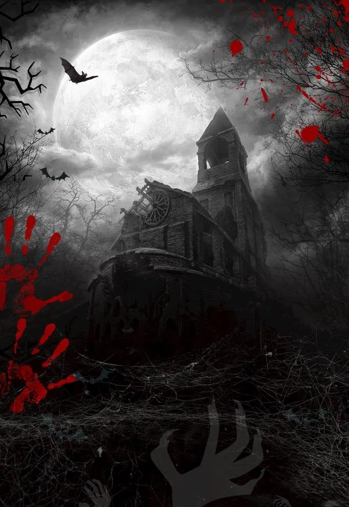 万圣节海报图片psd模版下载