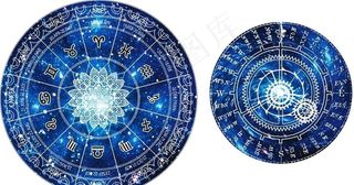 星空婚礼 星座图图片