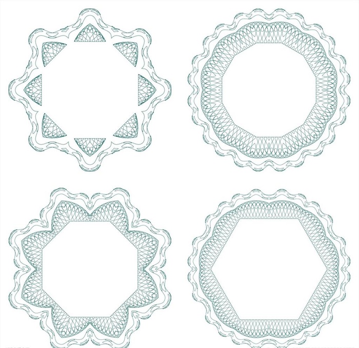 证书花纹设计图片