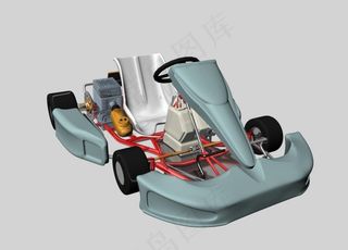 竞赛卡丁车图片