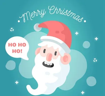 圣诞老人头像图片