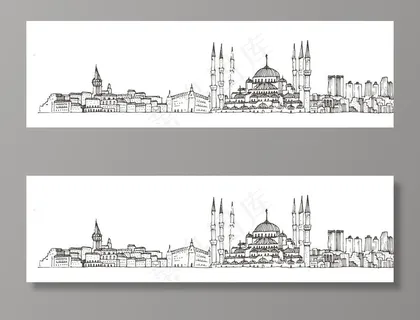 硅藻泥花纹 城堡图片