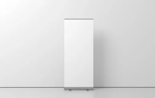 易拉宝样机图片