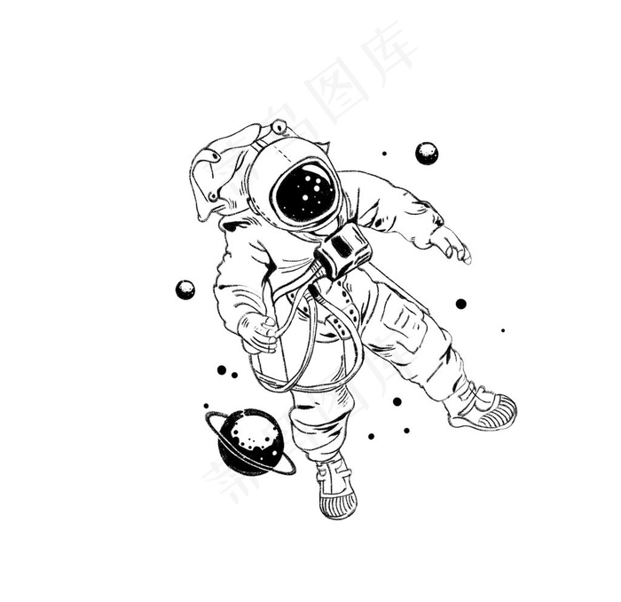 太空宇航员图片
