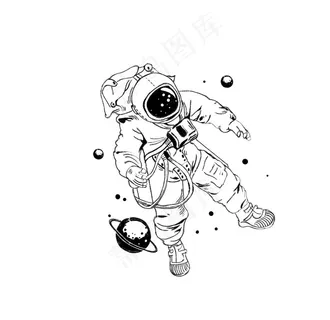 太空宇航员图片