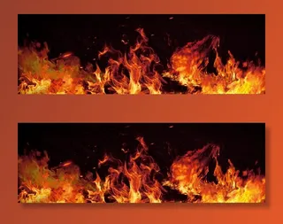 红色火焰背景图片