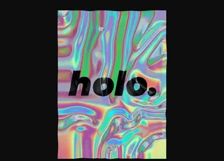 潮流全息铝箔镭射纸张背景图片