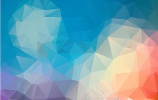 好看菱形背景图片