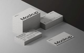 高端名片样机图片