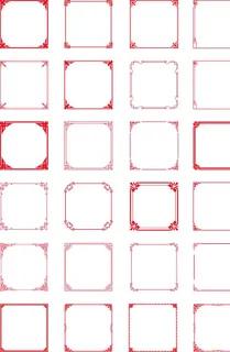 中式边框集合图片