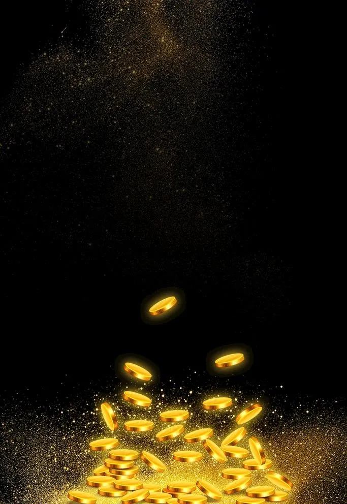 金融金币图片psd模版下载