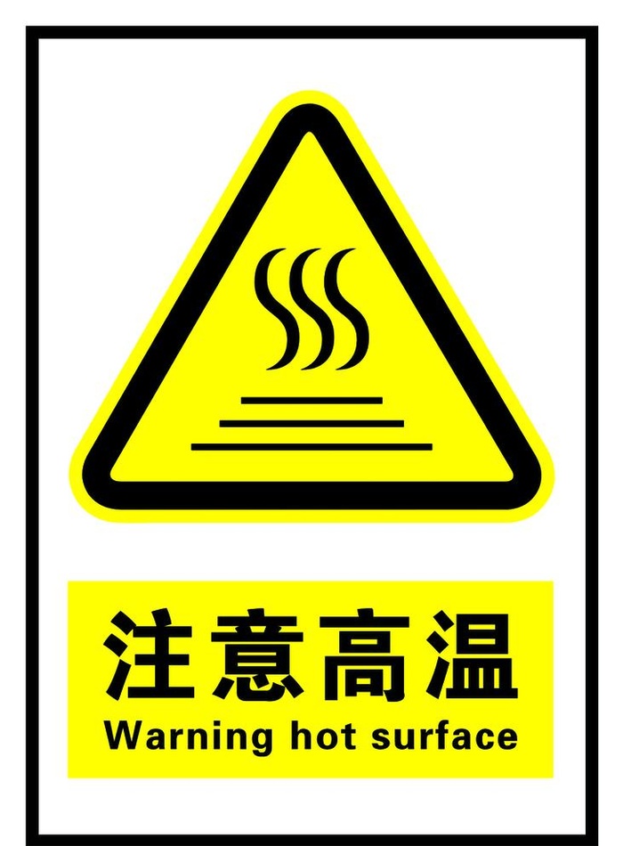 注意高温图片(984x1378)psd模版下载