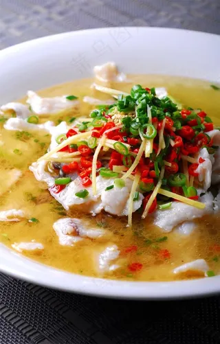 鲜椒乌鱼片图片