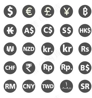 货币符号图片