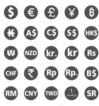 货币符号图片