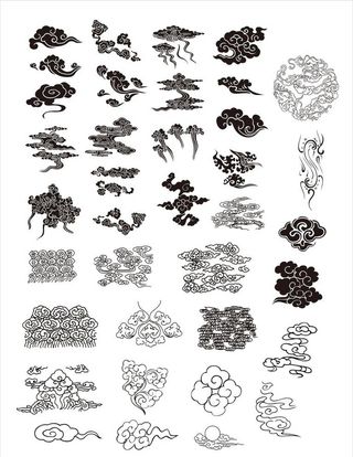 祥云矢量图图片