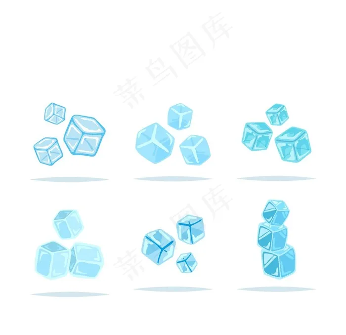 冰块图片ai矢量模版下载