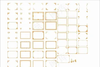 中国风矩形框图片