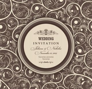 古典花纹背景图片