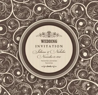 古典花纹背景图片 古典花纹背景图片