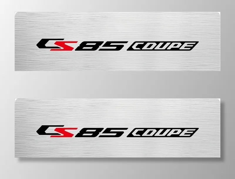 CS85 COUPE 车铭牌图片ai矢量模版下载