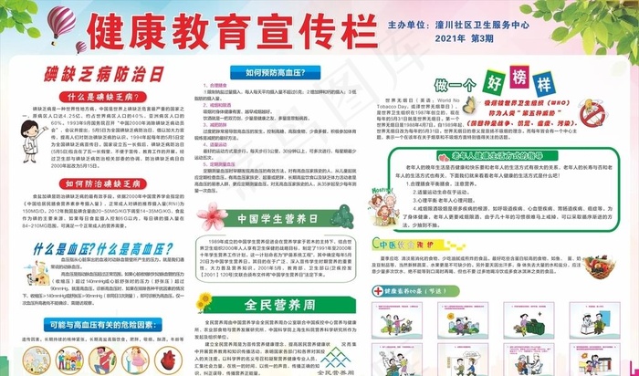 健康宣传第三期图片