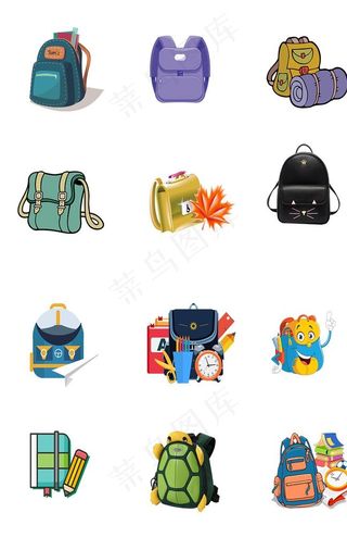 书包素材图片