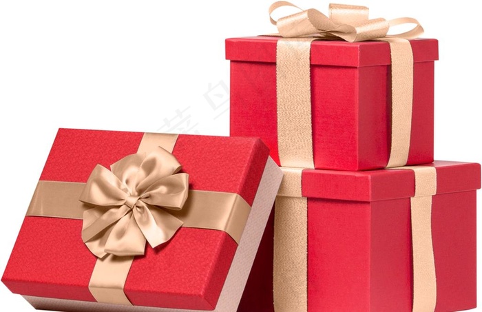 红色礼盒图片