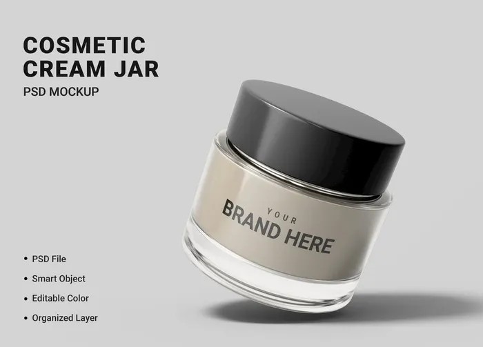 化妆品样机图片(4000x3000)psd模版下载