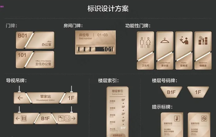 标识标牌图片ai矢量模版下载