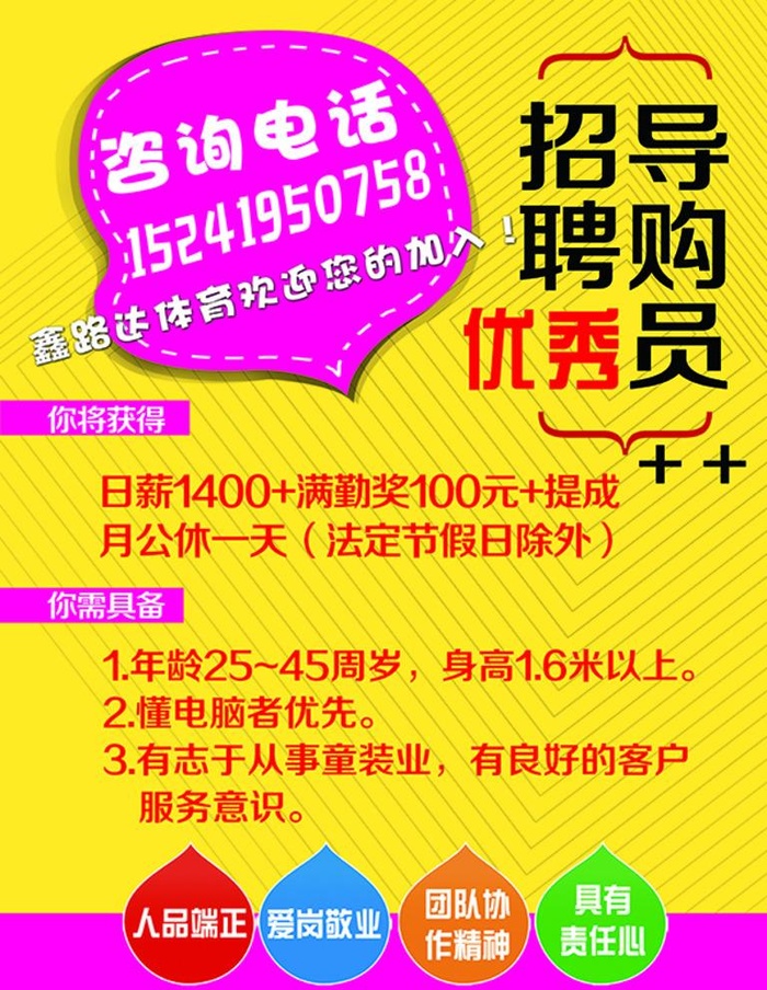 招聘图片(4606x6142)psd模版下载