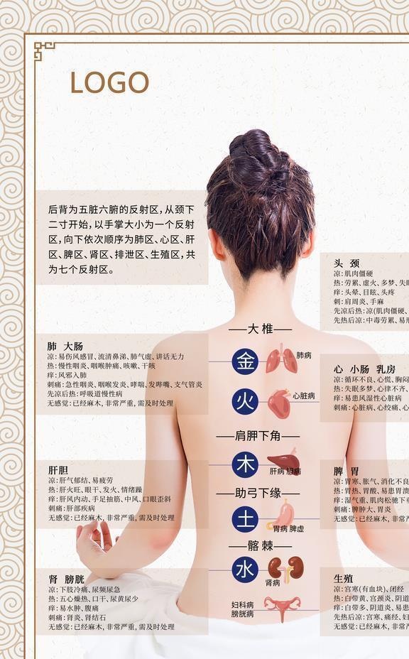背诊穴位图图片(3543x4724)psd模版下载