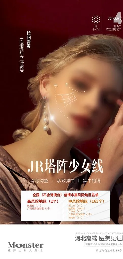 医美线雕图片(2099x4150)psd模版下载
