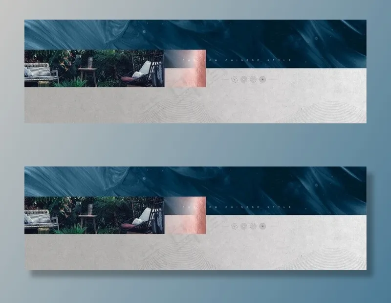 新中式围挡图片ai矢量模版下载