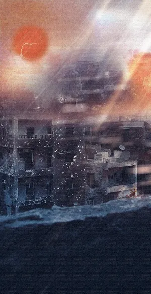 烟火起黎明图片