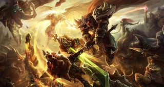 游戏原画 众神大战图片