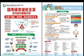 人寿保险传单图片