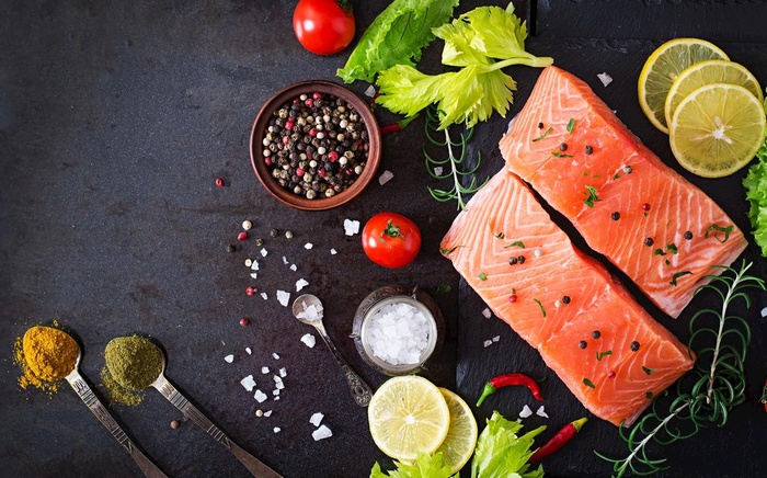 三文鱼            图片