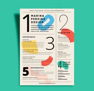 简历模板图片